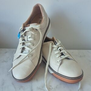 JOHNSTON & MURPHY Men's  Genuine Leather Sneakers. Size 12